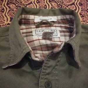 L.L. Bean long sleeve hurricane shirt